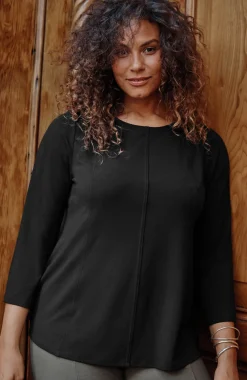 Wearever Seamed Peplum Top