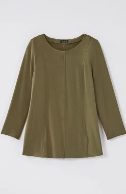 Wearever Seamed Peplum Top