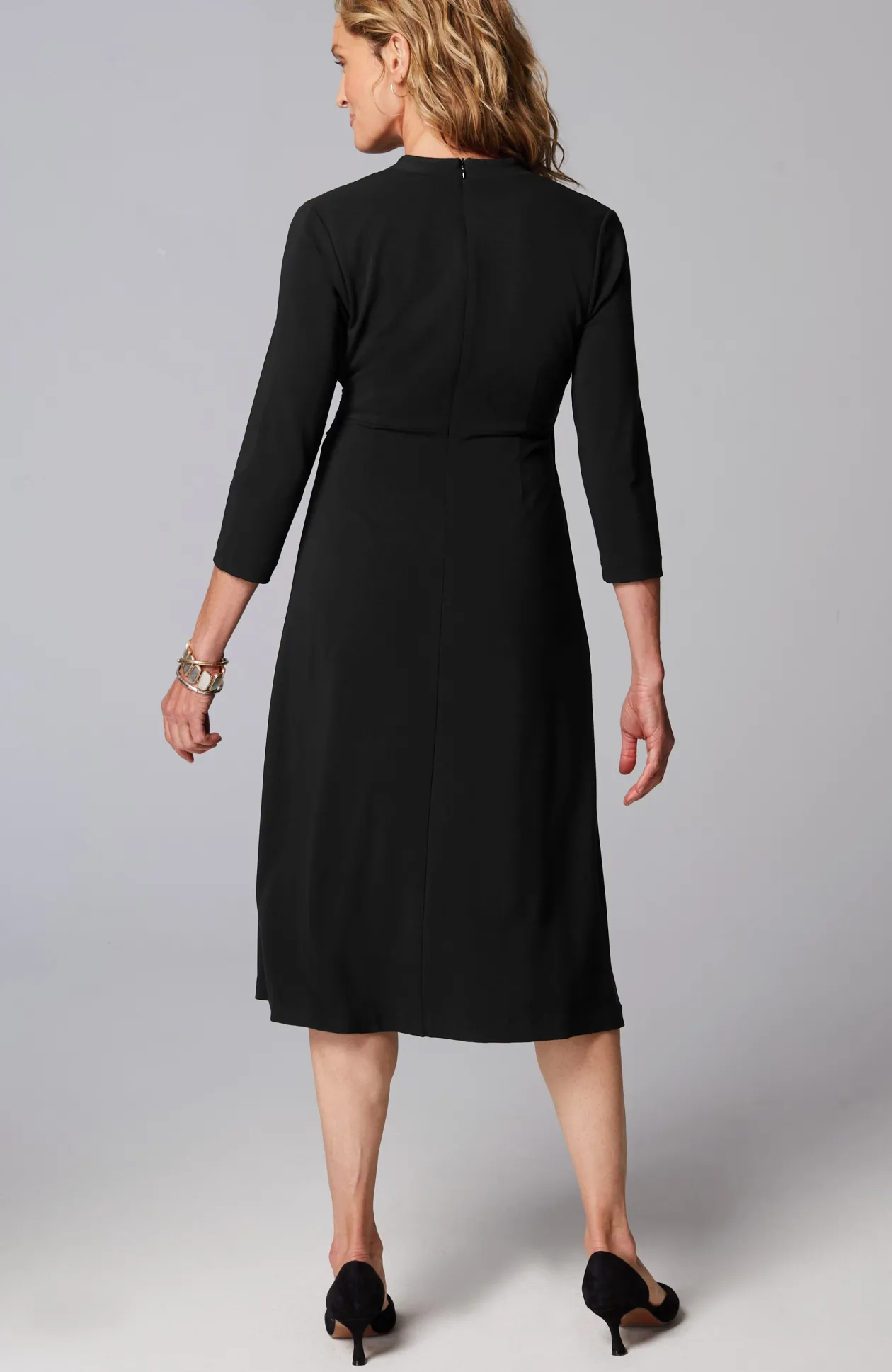 Wearever Side-Pleated Dress