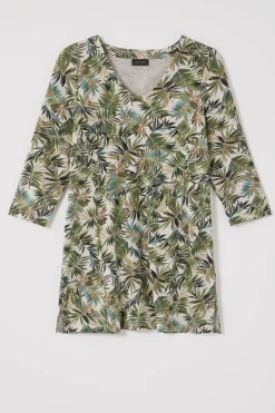 Wearever Soft-V-Neck Seamed Tunic