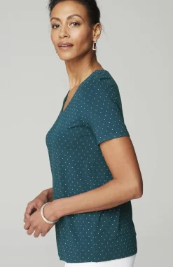 Wearever Soft-V-Neck Tee