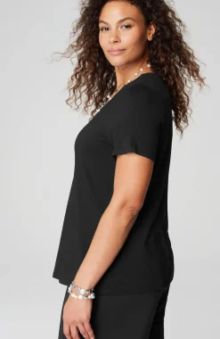 Wearever Soft-V-Neck Tee