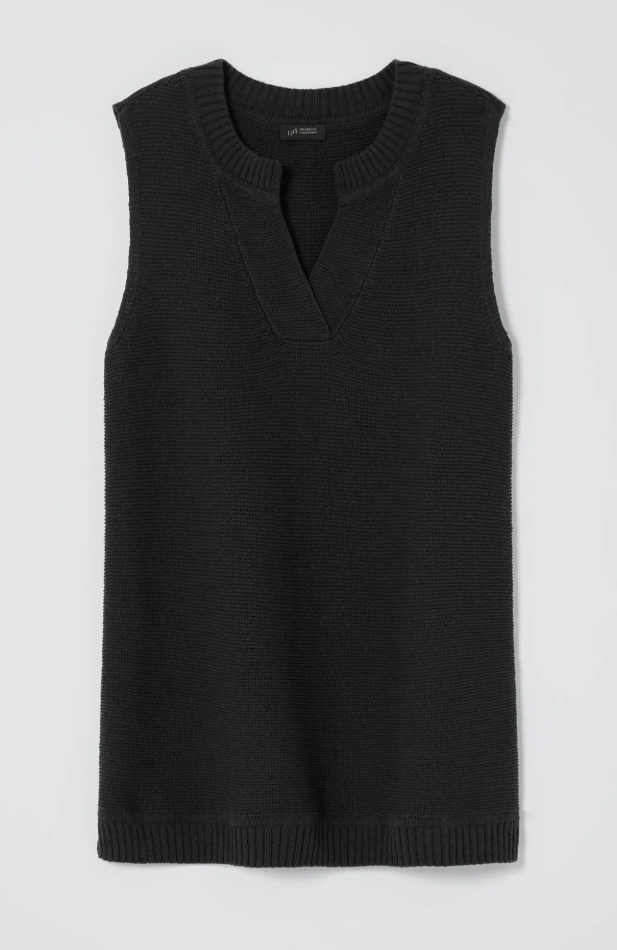 Wearever Textured Sleeveless Sweater