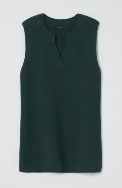 Wearever Textured Sleeveless Sweater