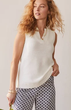 Wearever Textured Sleeveless Sweater