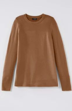 Wearever Textured-Yoke Merino Sweater