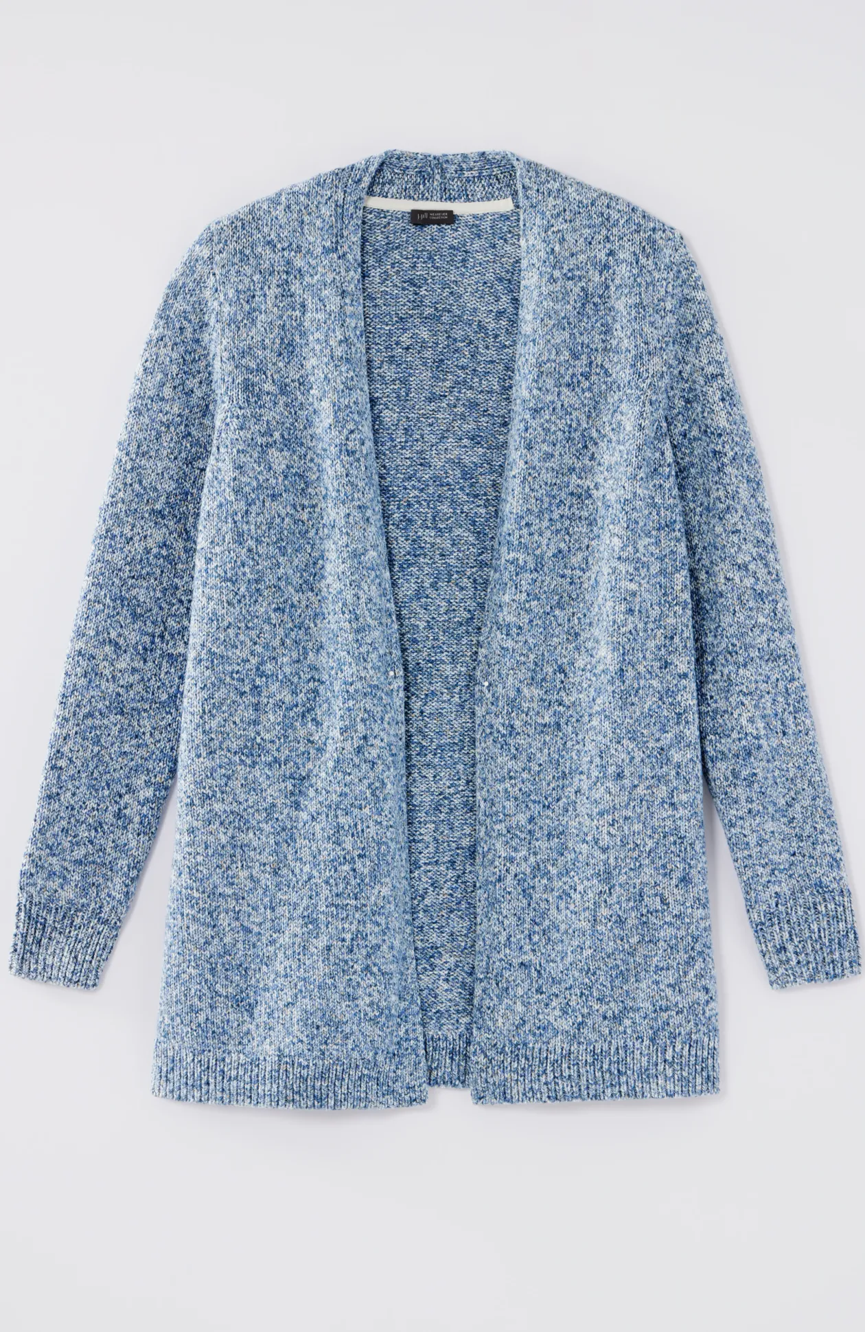 Wearever Tweed Open-Front Cardi