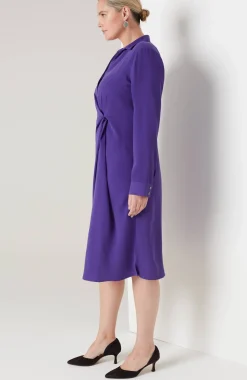 Wearever Twist-Front Shirtdress