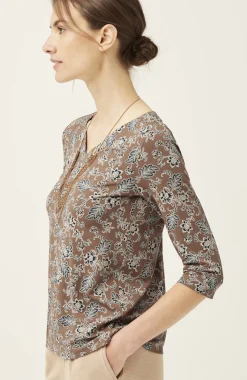 Wearever V-Neck Ballet-Sleeve Top