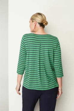 Wearever V-Neck Ballet-Sleeve Top